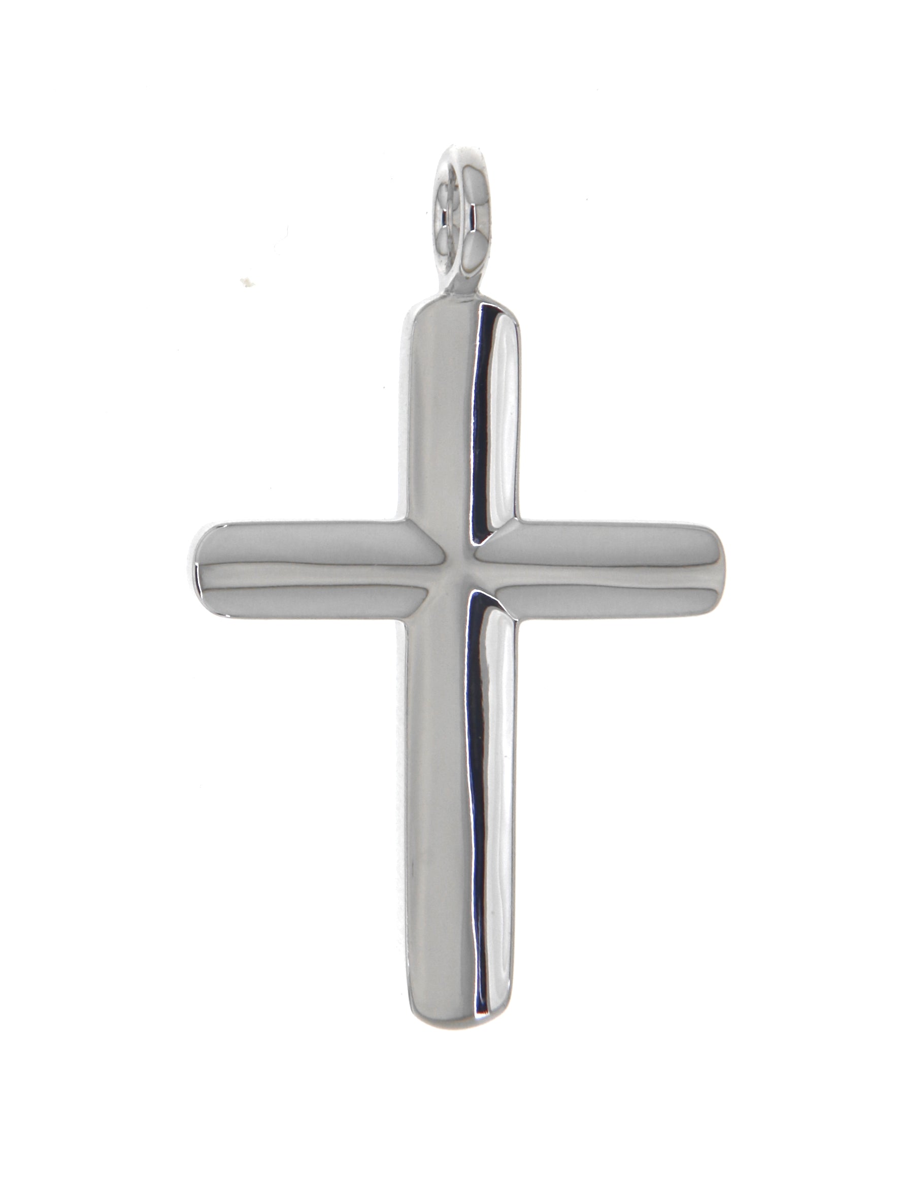 White Gold Cross Pendant