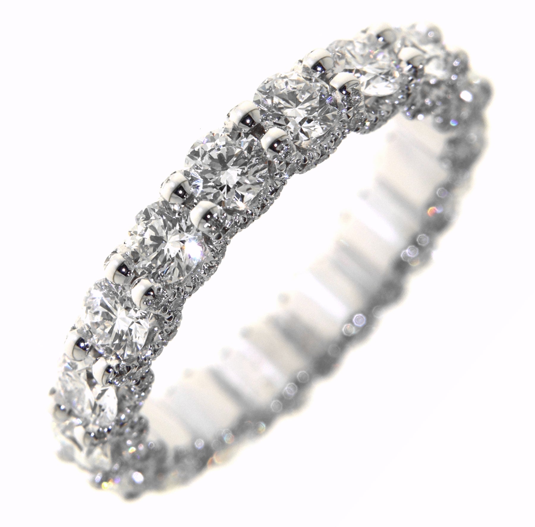 White Gold Diamond Wedding Band