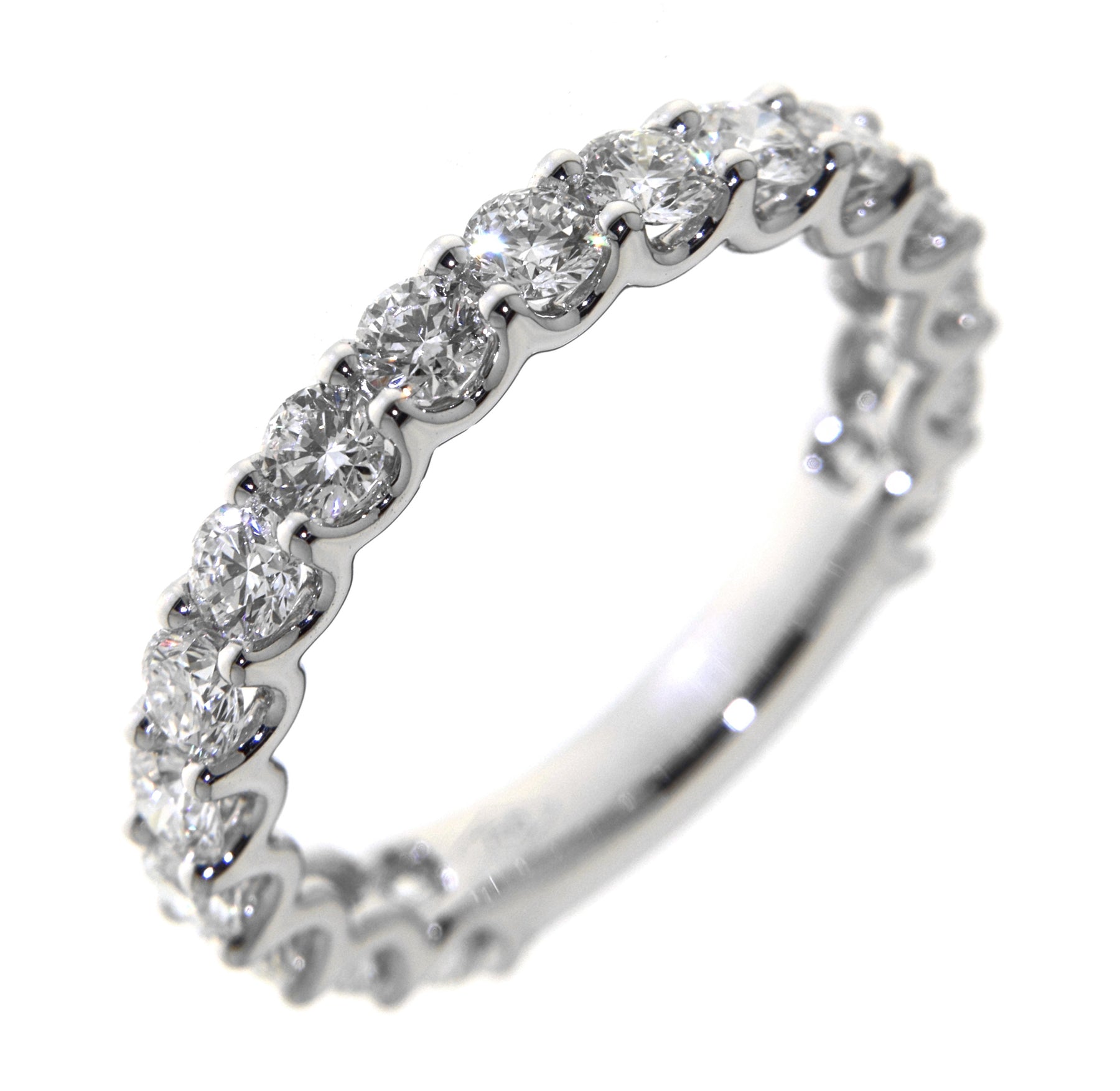 White Gold Diamond Wedding Band