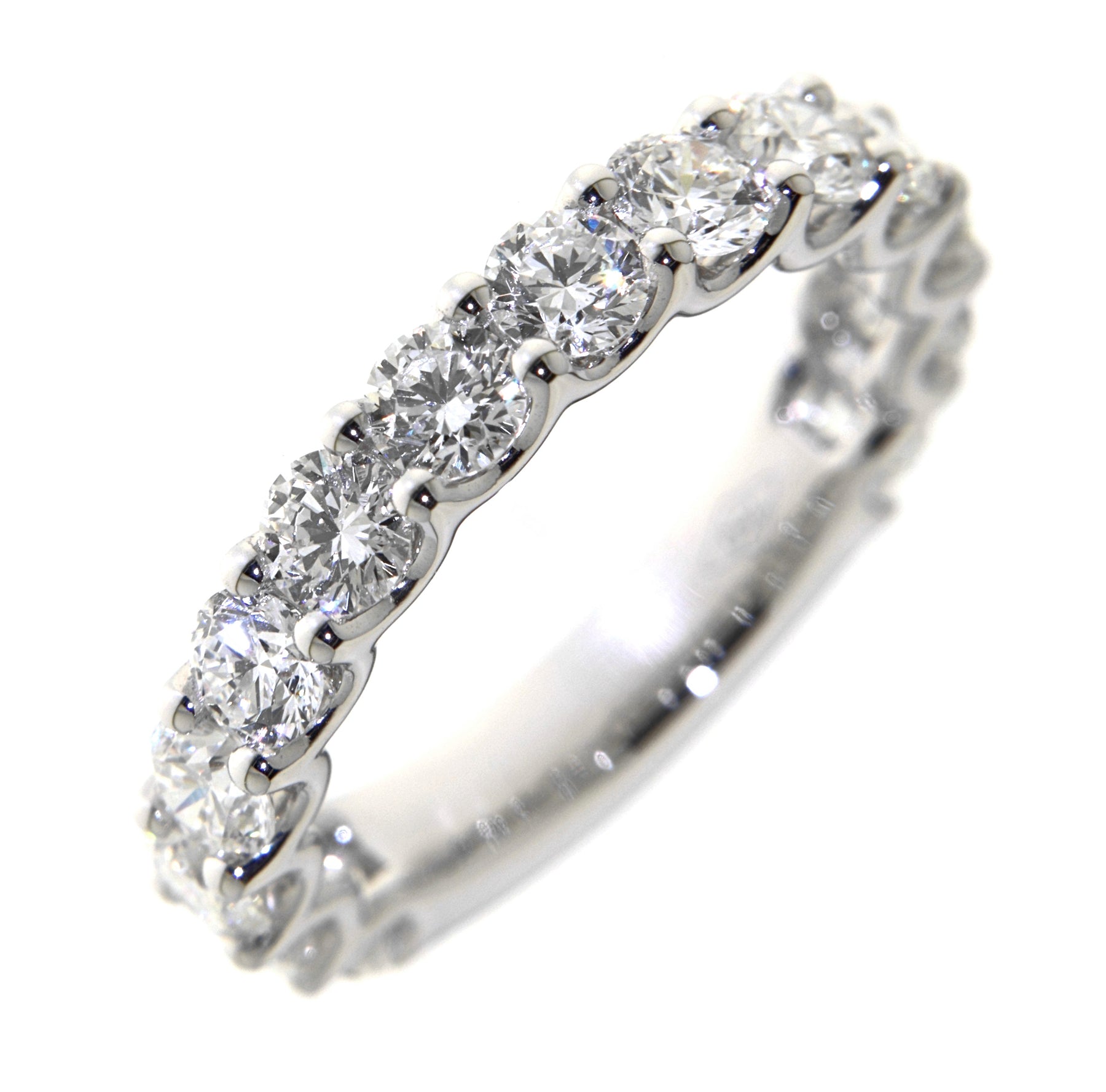 White Gold Diamond Wedding Band