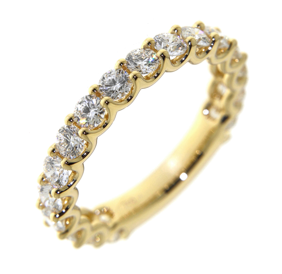 Yellow Gold Diamond Wedding Band