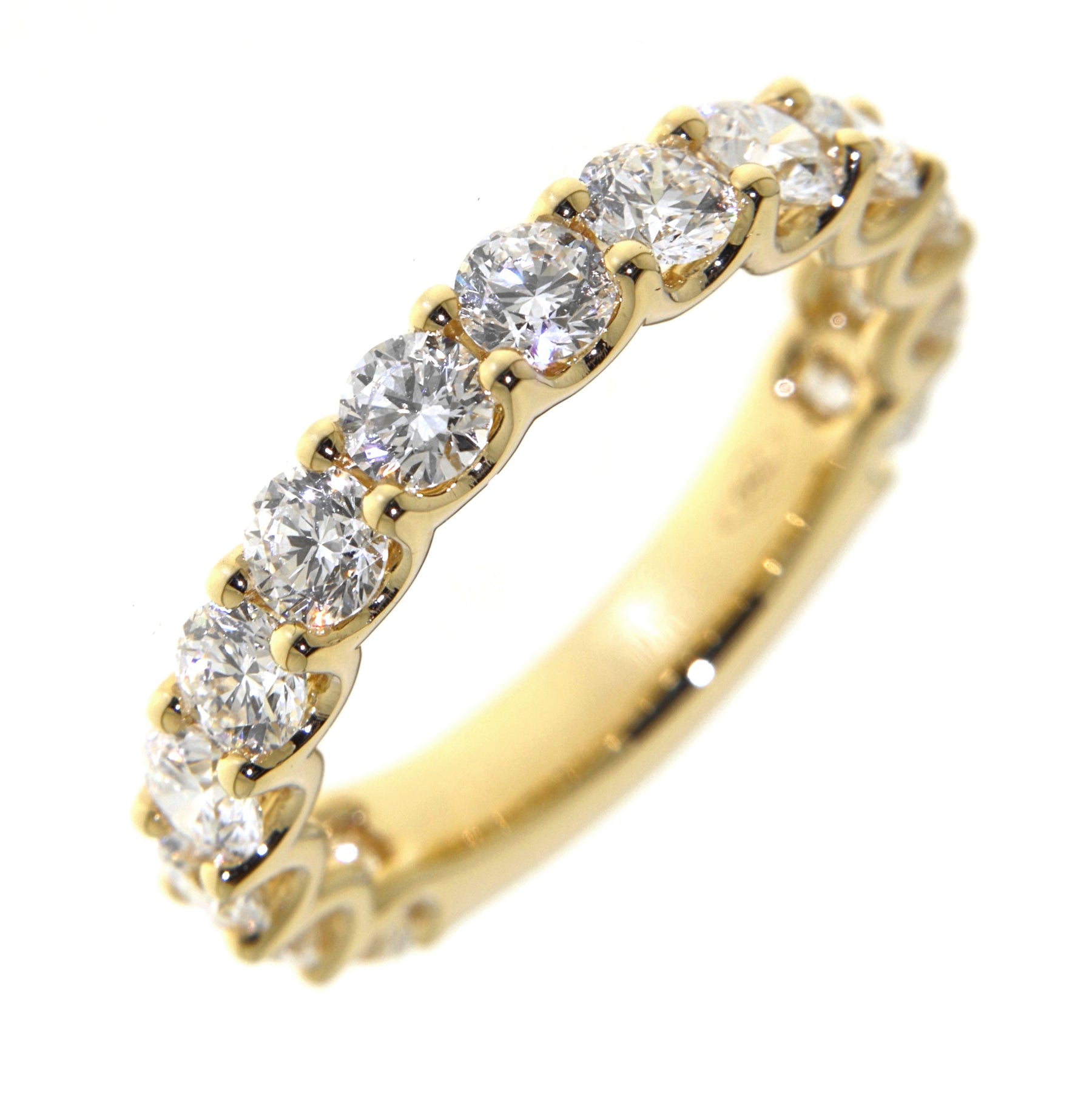 Yellow Gold Diamond Wedding Band