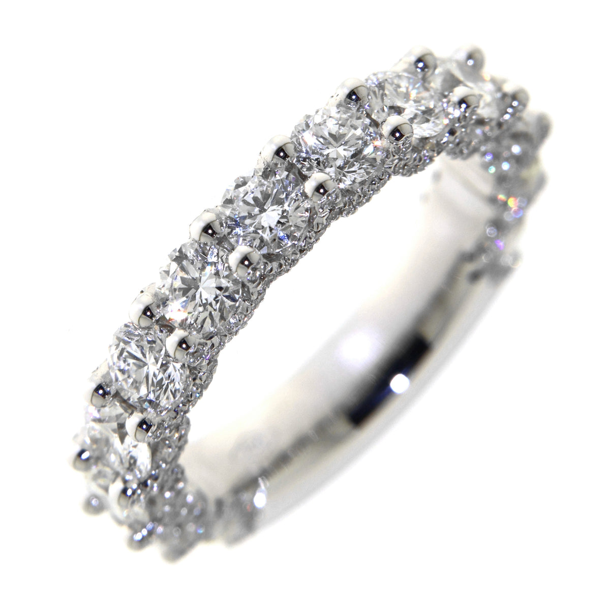 White Gold Diamond Wedding Band