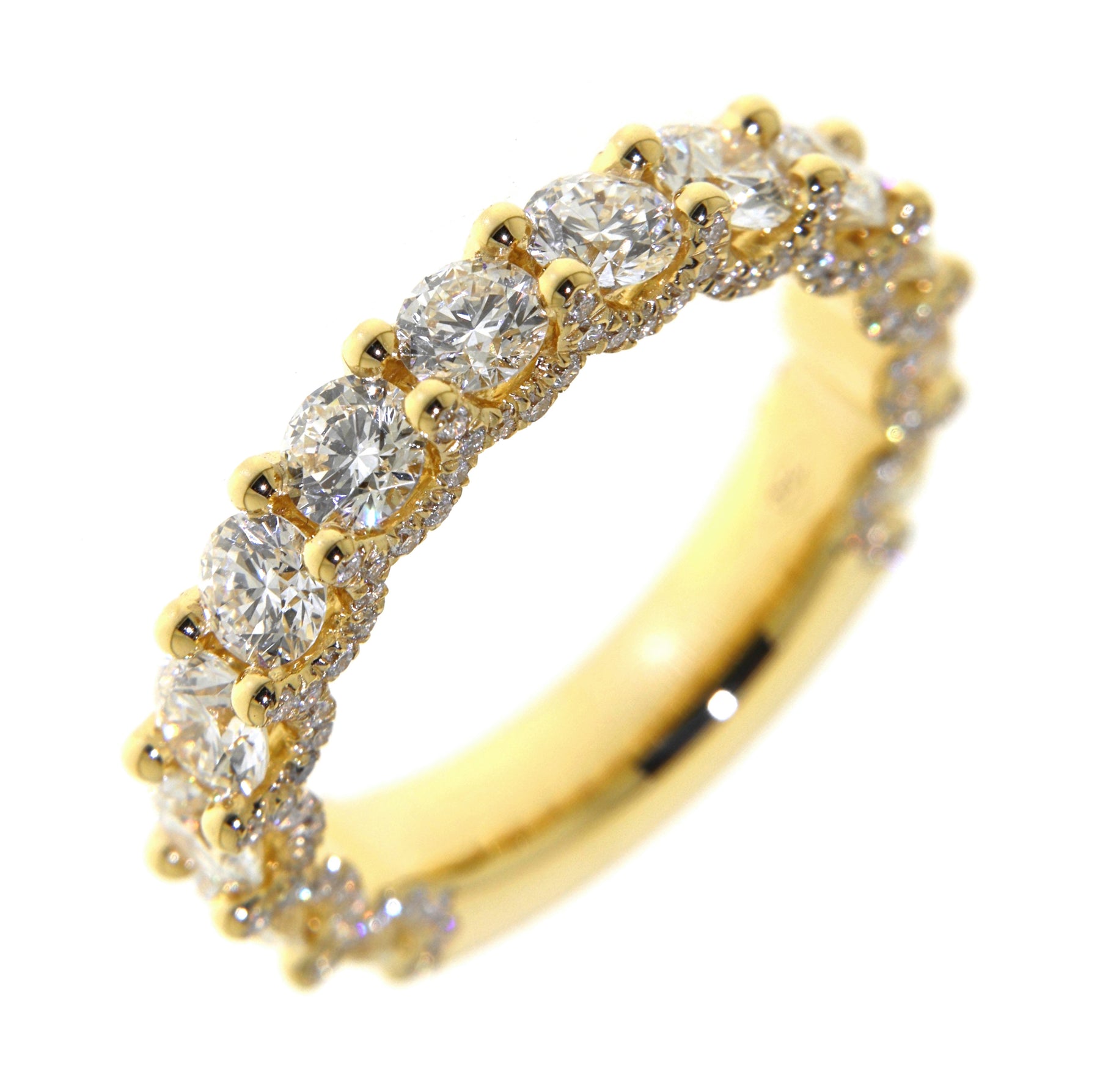 Yellow Gold Diamond Wedding Band