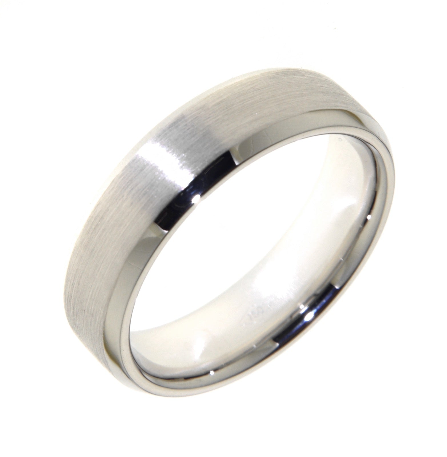 White Gold Wedding Band